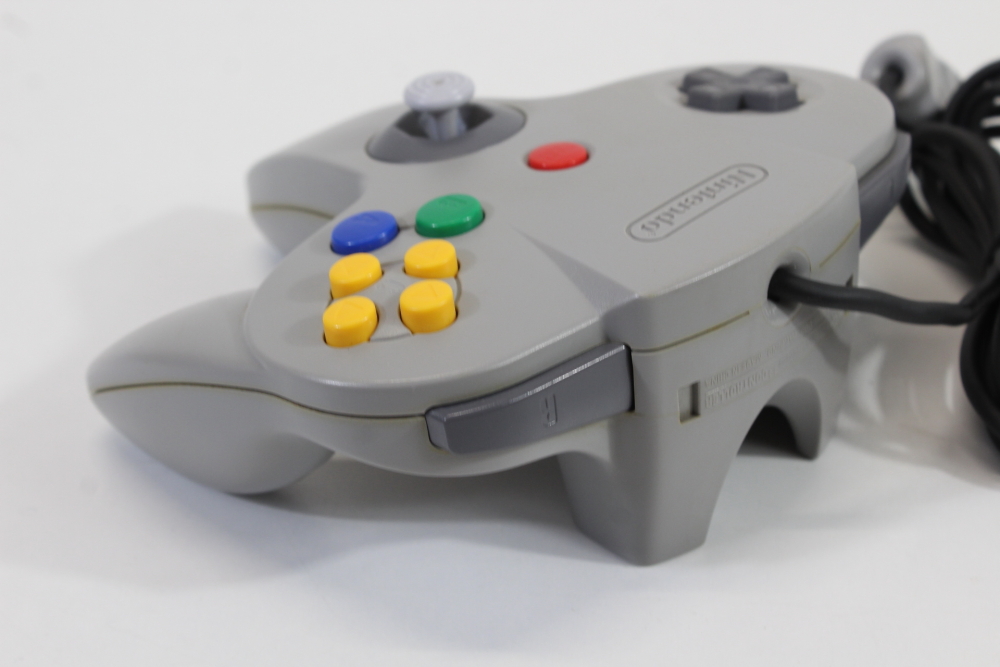 Official Nintendo 64 Controller Gray 7/10 Tight OEM Stick N64 (B)