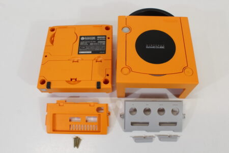 Nintendo GameCube OEM Replacement Shell Only Spice Orange DOL-001 Cosmetic Damage (For Parts or Repair) Nintendo GameCube GC
