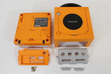 Nintendo GameCube OEM Replacement Shell Only Spice Orange DOL-001 (For Parts or Repair) Nintendo GameCube GC