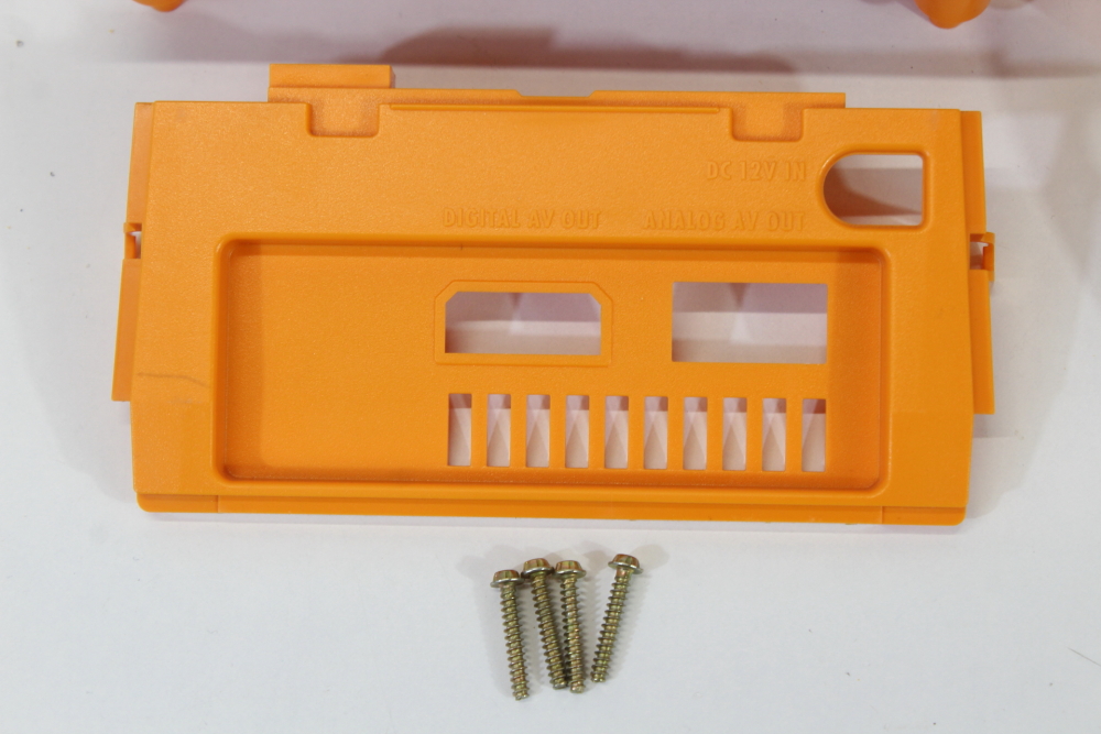 Nintendo GameCube OEM Replacement Shell Only Spice Orange DOL-001 (For Parts or Repair) Nintendo GameCube GC