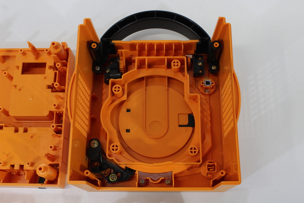 Nintendo GameCube OEM Replacement Shell Only Spice Orange DOL-001 (For Parts or Repair) Nintendo GameCube GC