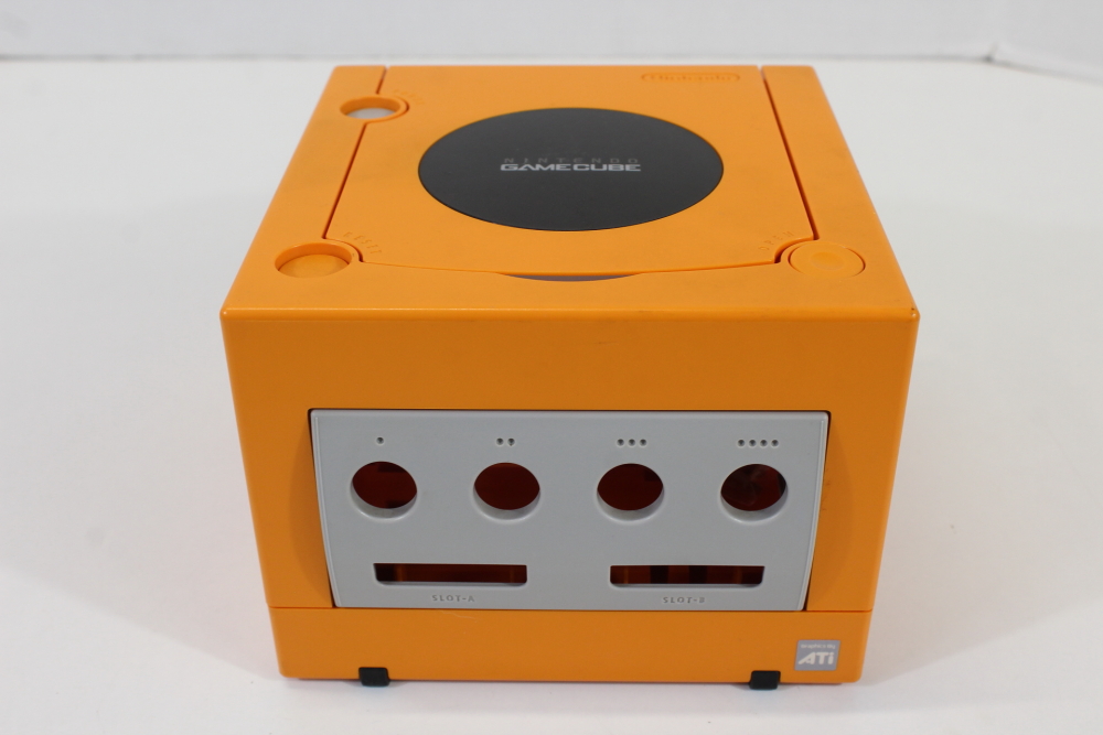 Nintendo GameCube OEM Replacement Shell Only Spice Orange DOL-001 (For Parts or Repair) Nintendo GameCube GC