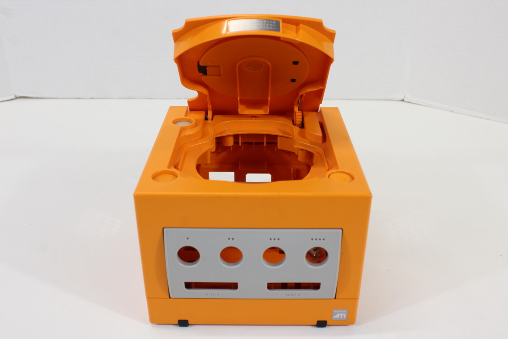 Nintendo GameCube OEM Replacement Shell Only Spice Orange DOL-001 (For Parts or Repair) Nintendo GameCube GC