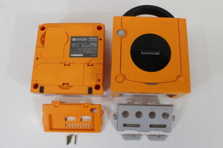 Nintendo GameCube OEM Replacement Shell Only Spice Orange DOL-001 (For Parts or Repair) Nintendo GameCube GC