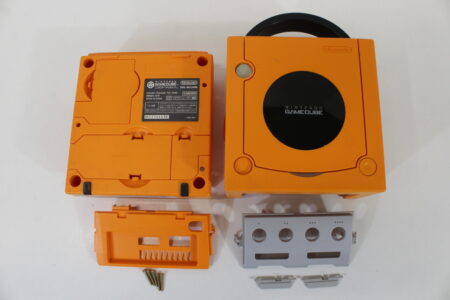 Nintendo GameCube OEM Replacement Shell Only Spice Orange DOL-001 Cos.Damage (For Parts or Repair) Nintendo GameCube GC