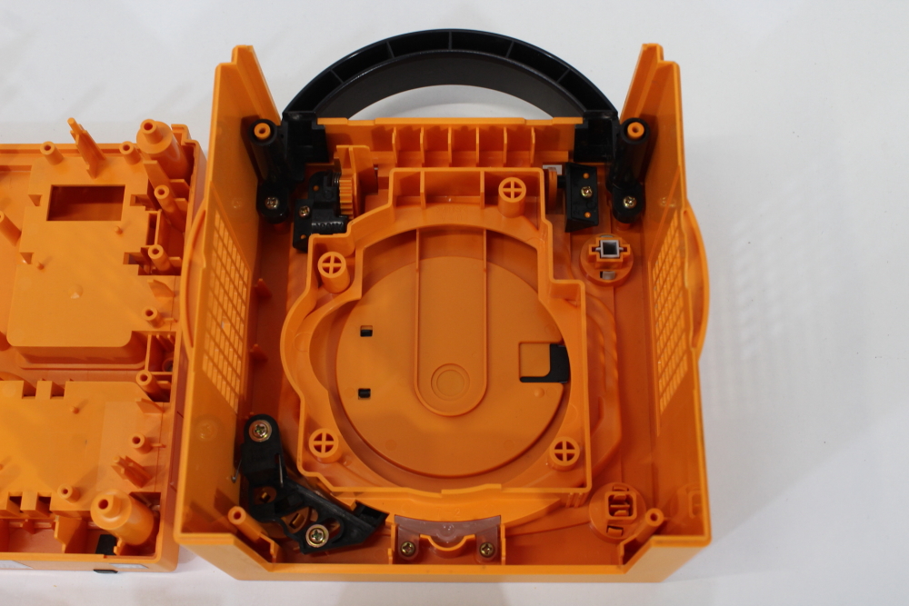 Nintendo GameCube OEM Replacement Shell Only Spice Orange DOL-001 Cos.Damage (For Parts or Repair) Nintendo GameCube GC