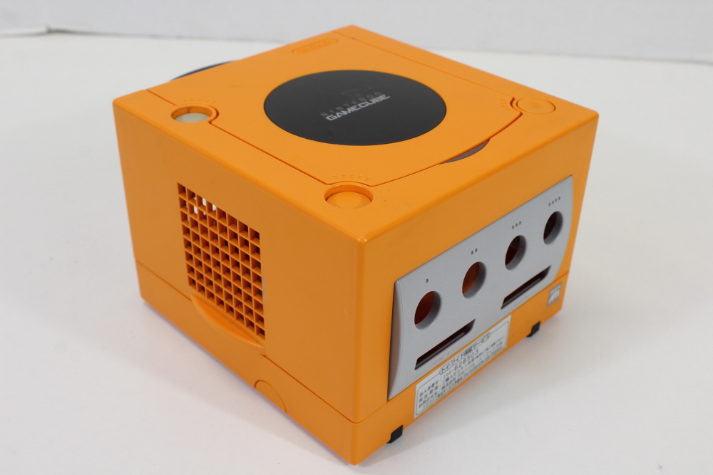 Nintendo GameCube OEM Replacement Shell Only Spice Orange DOL-001 Cos.Damage (For Parts or Repair) Nintendo GameCube GC
