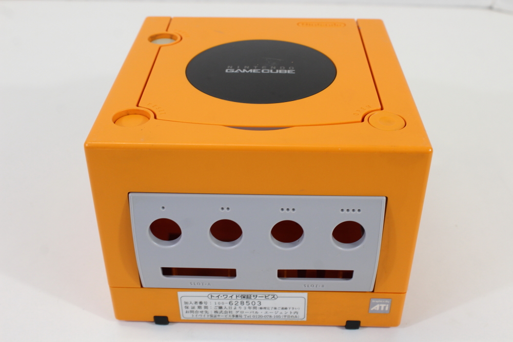 Nintendo GameCube OEM Replacement Shell Only Spice Orange DOL-001 Cos.Damage (For Parts or Repair) Nintendo GameCube GC