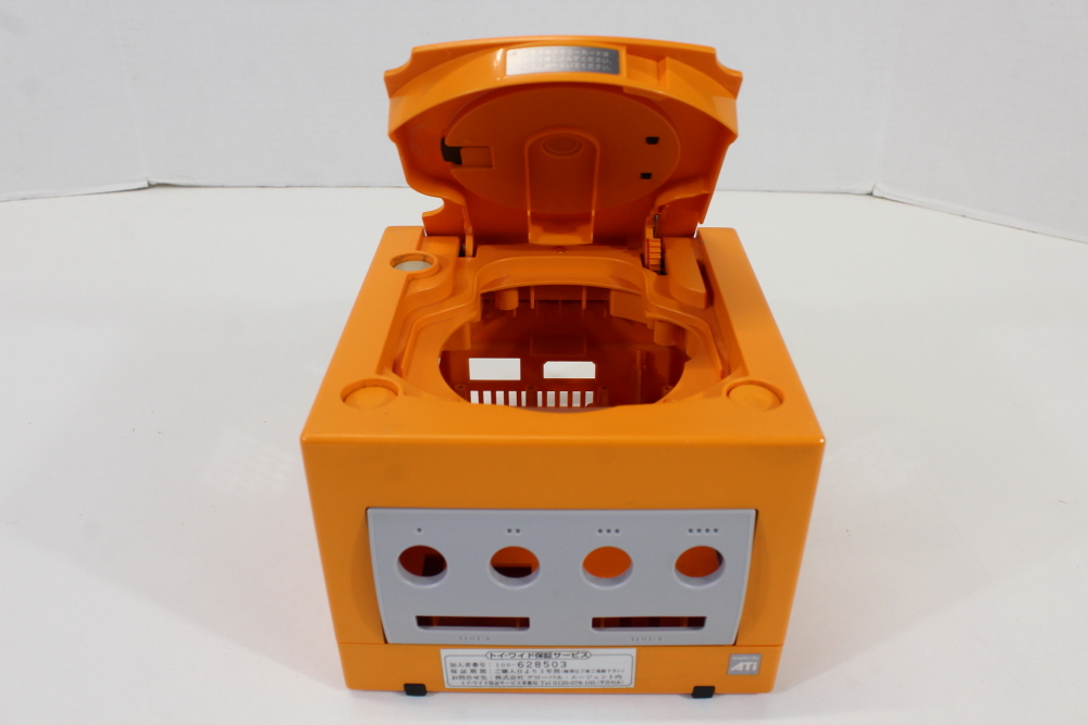 Nintendo GameCube OEM Replacement Shell Only Spice Orange DOL-001 Cos.Damage (For Parts or Repair) Nintendo GameCube GC
