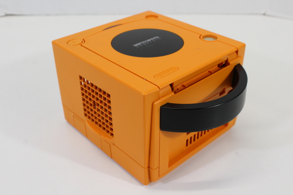 Nintendo GameCube OEM Replacement Shell Only Spice Orange DOL-001 Cos.Damage (For Parts or Repair) Nintendo GameCube GC