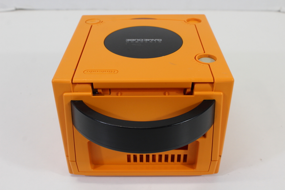 Nintendo GameCube OEM Replacement Shell Only Spice Orange DOL-001 Cos.Damage (For Parts or Repair) Nintendo GameCube GC