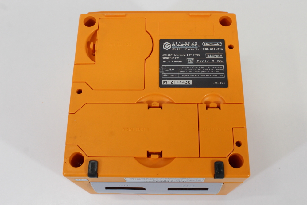Nintendo GameCube OEM Replacement Shell Only Spice Orange DOL-001 Cos.Damage (For Parts or Repair) Nintendo GameCube GC