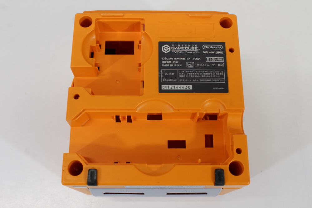 Nintendo GameCube OEM Replacement Shell Only Spice Orange DOL-001 Cos.Damage (For Parts or Repair) Nintendo GameCube GC