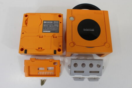 Nintendo GameCube OEM Replacement Shell Only Spice Orange DOL-001 (For Parts or Repair) Nintendo GameCube GC