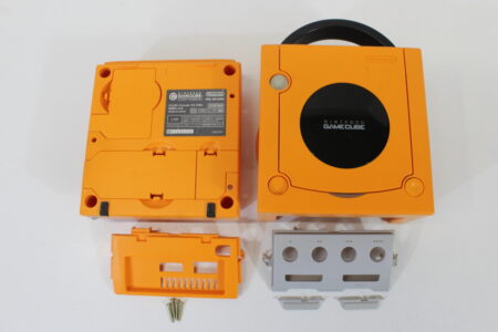 Nintendo GameCube OEM Replacement Shell Only Spice Orange DOL-001 (For Parts or Repair) Nintendo GameCube GC