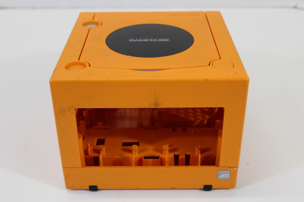 Nintendo GameCube OEM Replacement Shell Only Spice Orange DOL-001 (For Parts or Repair) Nintendo GameCube GC