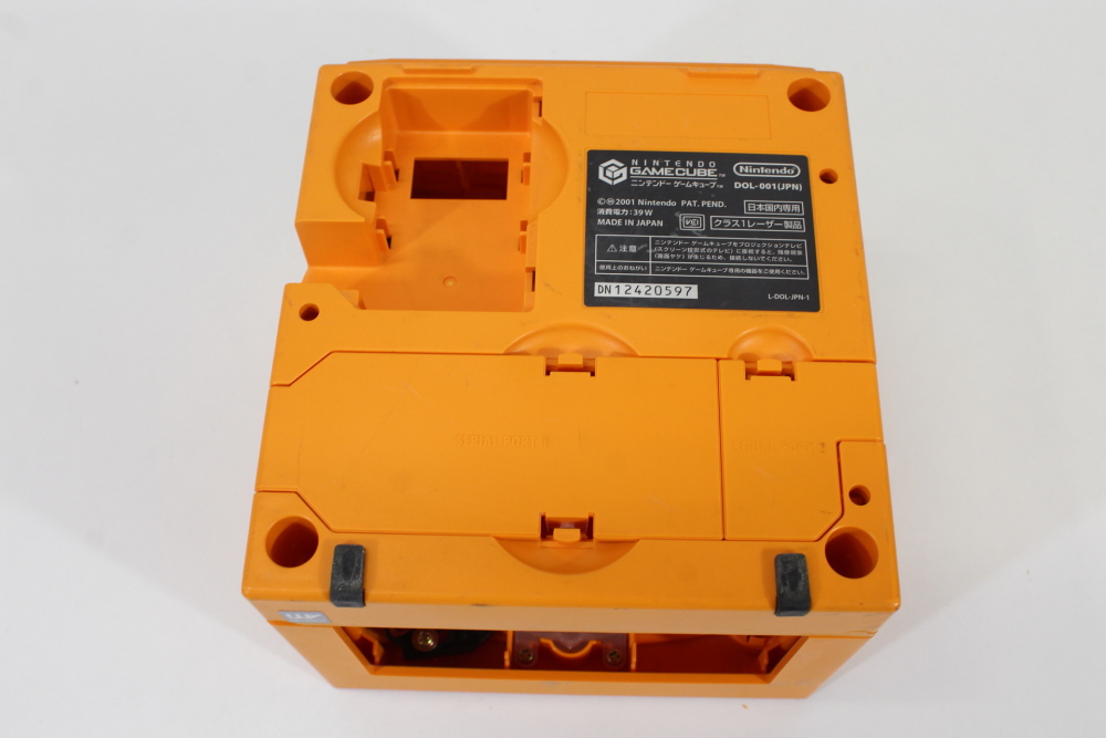 Nintendo GameCube OEM Replacement Shell Only Spice Orange DOL-001 (For Parts or Repair) Nintendo GameCube GC