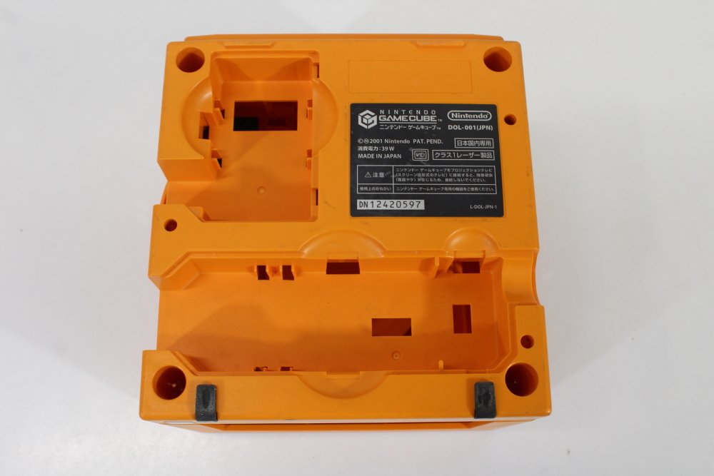 Nintendo GameCube OEM Replacement Shell Only Spice Orange DOL-001 (For Parts or Repair) Nintendo GameCube GC
