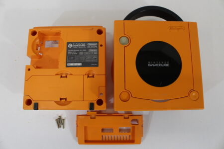 Nintendo GameCube OEM Replacement Shell Only Spice Orange DOL-001 (For Parts or Repair) Nintendo GameCube GC