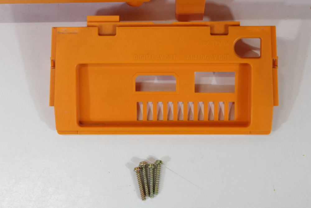 Nintendo GameCube OEM Replacement Shell Only Spice Orange DOL-001 (For Parts or Repair) Nintendo GameCube GC