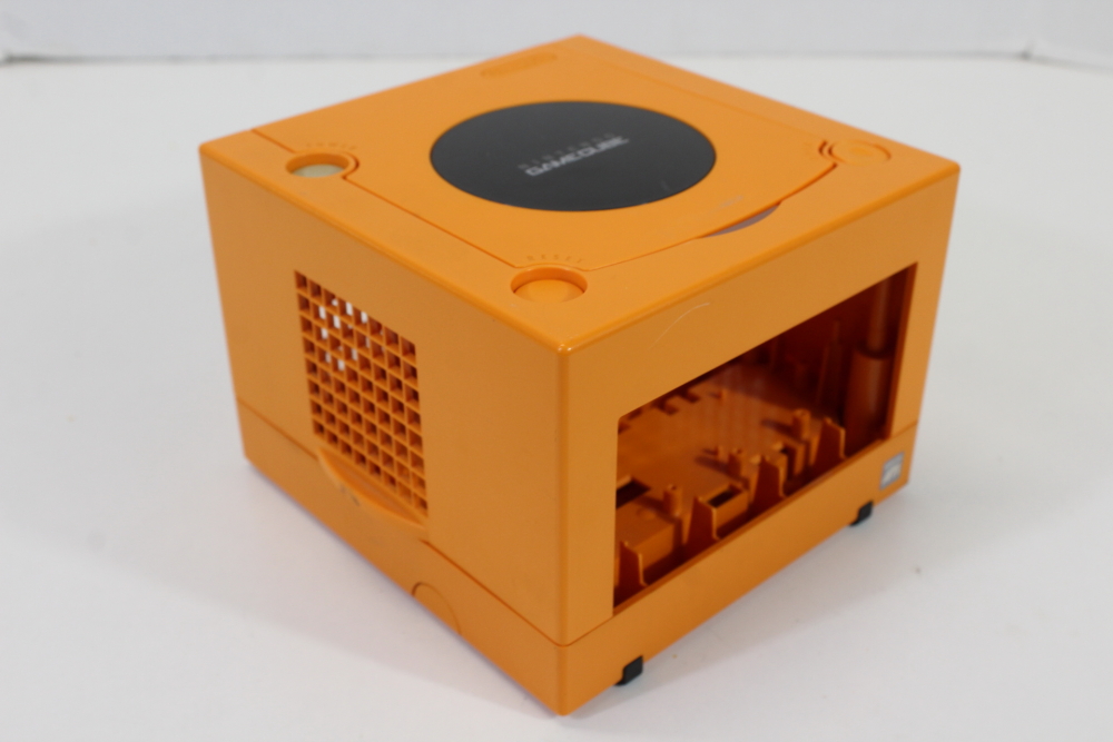 Nintendo GameCube OEM Replacement Shell Only Spice Orange DOL-001 (For Parts or Repair) Nintendo GameCube GC
