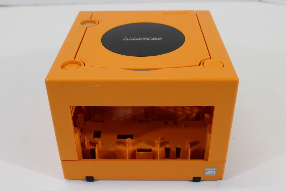 Nintendo GameCube OEM Replacement Shell Only Spice Orange DOL-001 (For Parts or Repair) Nintendo GameCube GC