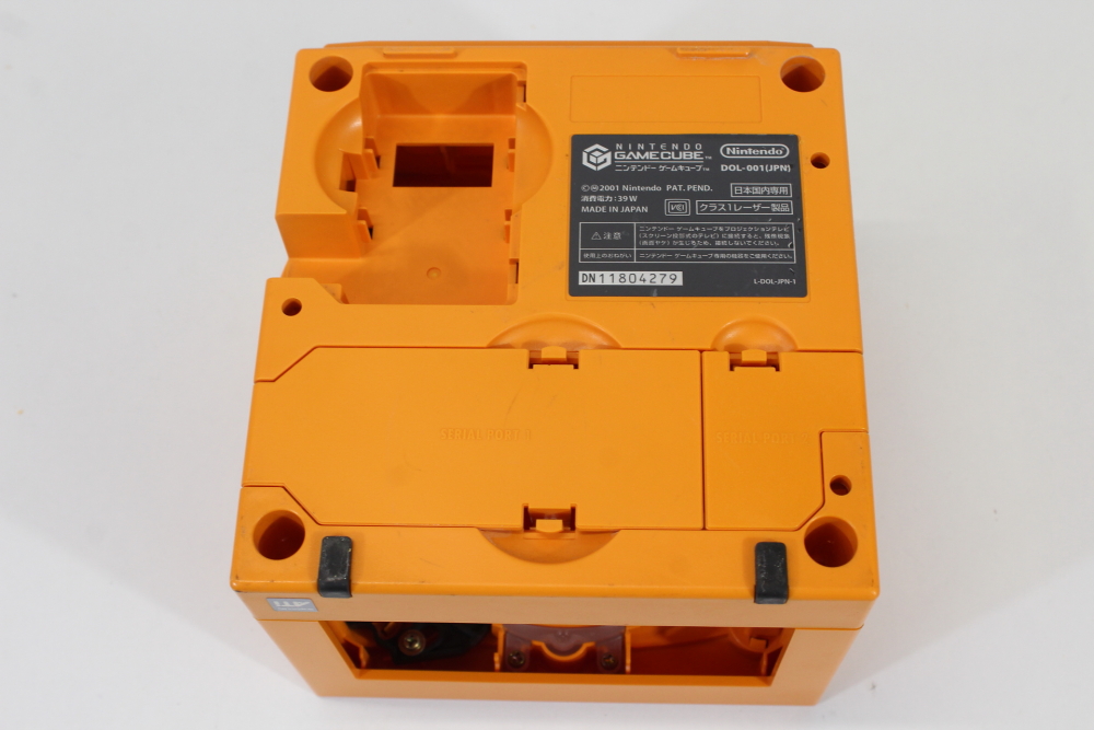 Nintendo GameCube OEM Replacement Shell Only Spice Orange DOL-001 (For Parts or Repair) Nintendo GameCube GC
