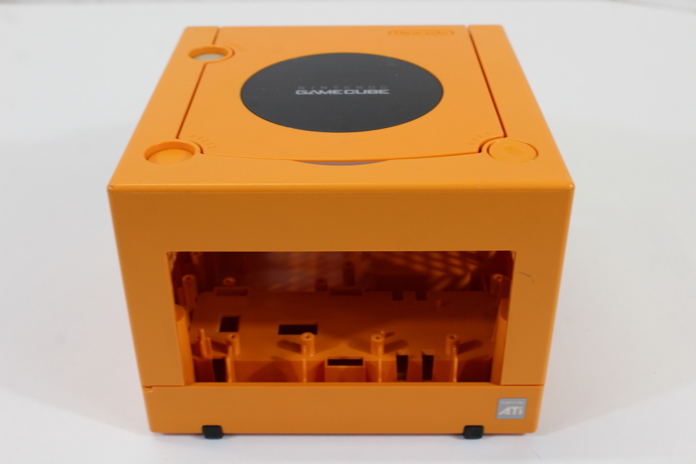 Nintendo GameCube OEM Replacement Shell Only Spice Orange DOL-001 (For Parts or Repair) Nintendo GameCube GC