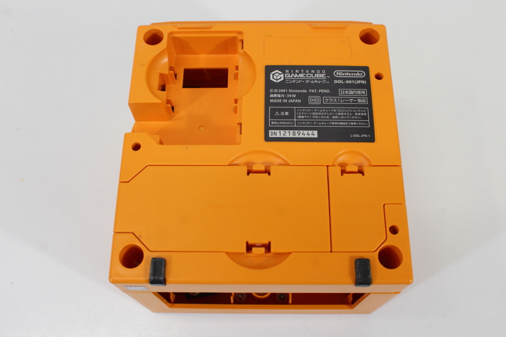 Nintendo GameCube OEM Replacement Shell Only Spice Orange DOL-001 (For Parts or Repair) Nintendo GameCube GC