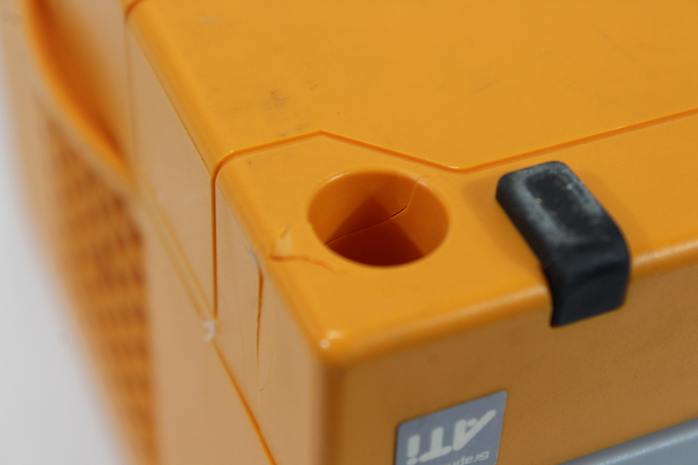 Nintendo GameCube OEM Replacement Shell Only Spice Orange DOL-001 Cos.Damage (For Parts or Repair) Nintendo GameCube GC