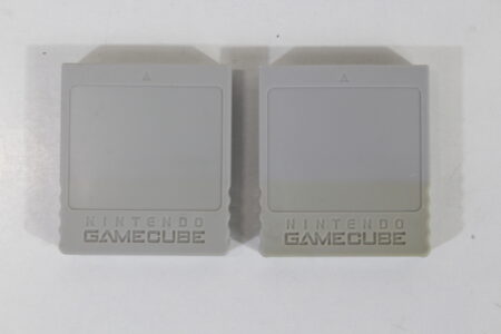 Lot of 2 Official Nintendo GameCube Memory Card 59 Blocks OEM DOL-008 (B) (Copy)
