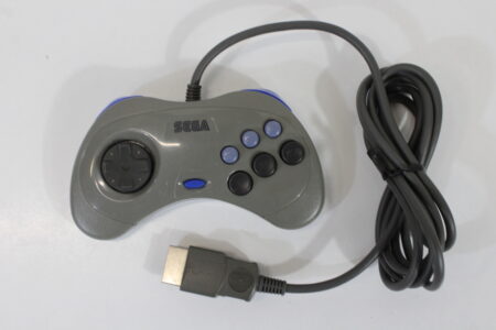Official Sega Saturn Gray Controller HSS-0101 OEM (B) SEGA Saturn SS