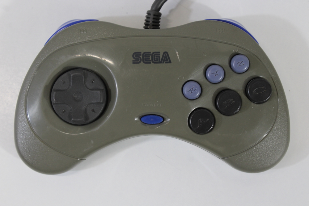 Official Sega Saturn Gray Controller HSS-0101 OEM (B) SEGA Saturn SS