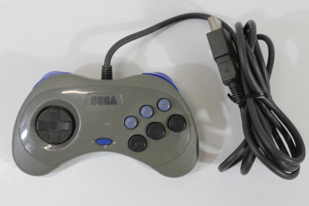 Official Sega Saturn Gray Controller HSS-0101 OEM (B) SEGA Saturn SS