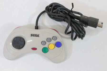 Official Sega Saturn White Controller HSS-0101 OEM (B) SEGA Saturn SS