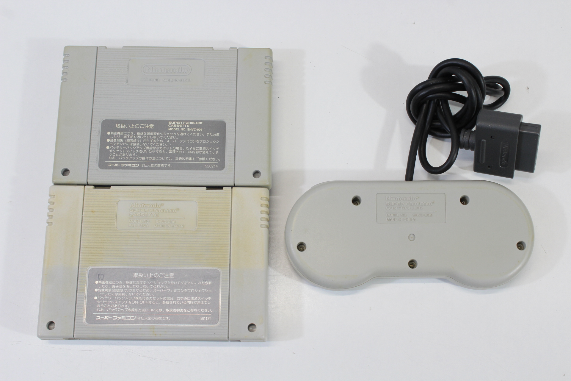 Super Nintendo Console Transparent Clear Purple AC AV Super Famicom Conversion Plays NTSC-U/C & NTSC-J & Controller x1 Game x2 (A) Super Nintendo SNES Super Famicom SFC