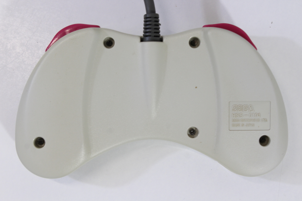 Lot of 2 Official Sega Saturn White Controllers HSS-0101 (C) SEGA Saturn SS