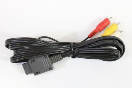 OEM Nintendo RCA AV Cable Gray Plug GC SNES N64 SFC (B)