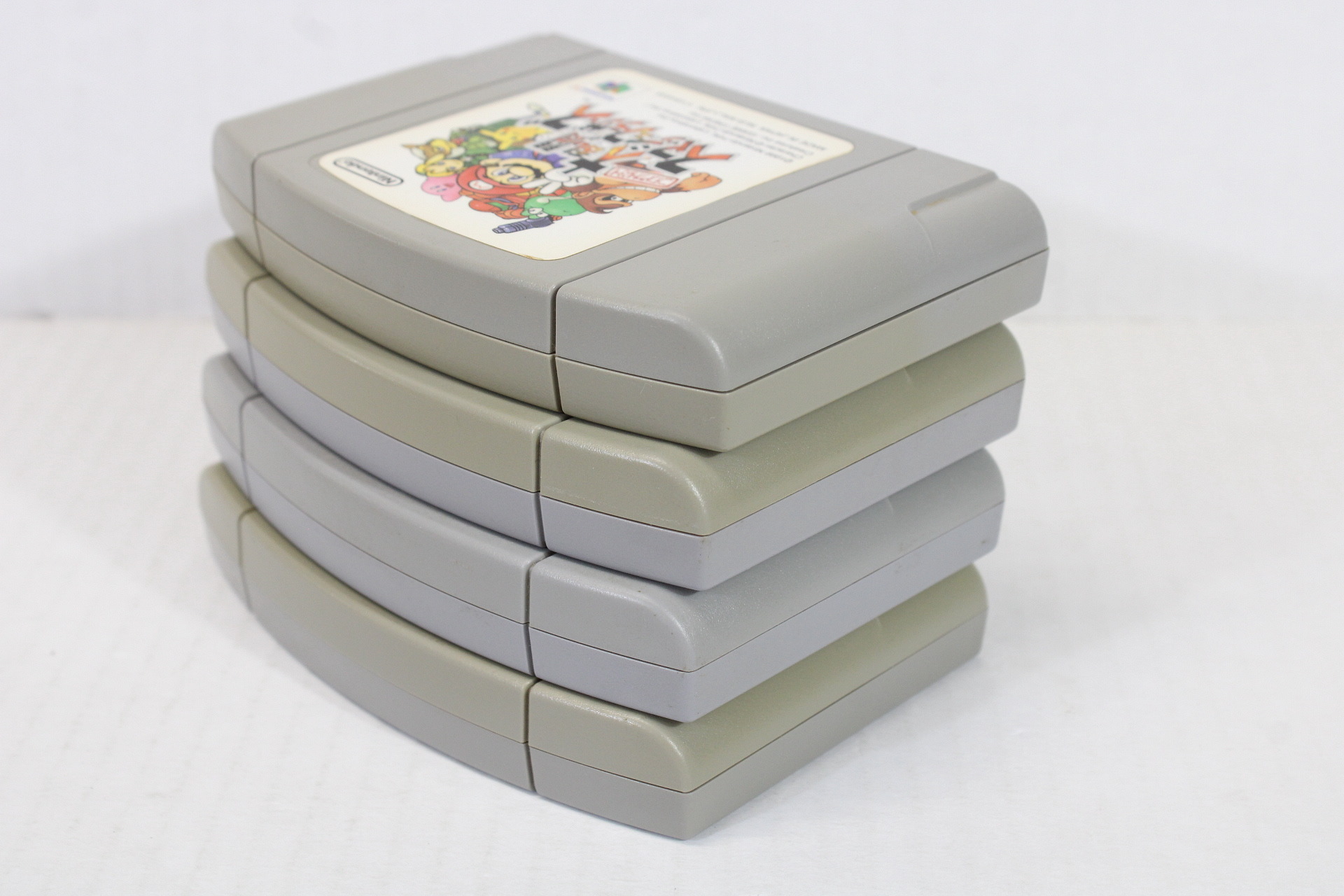 Lot of 4 Super Smash Bros Baku Bomberman Star Wars Shadows of the Empire Mario Tennis (B) Nintendo 64 N64
