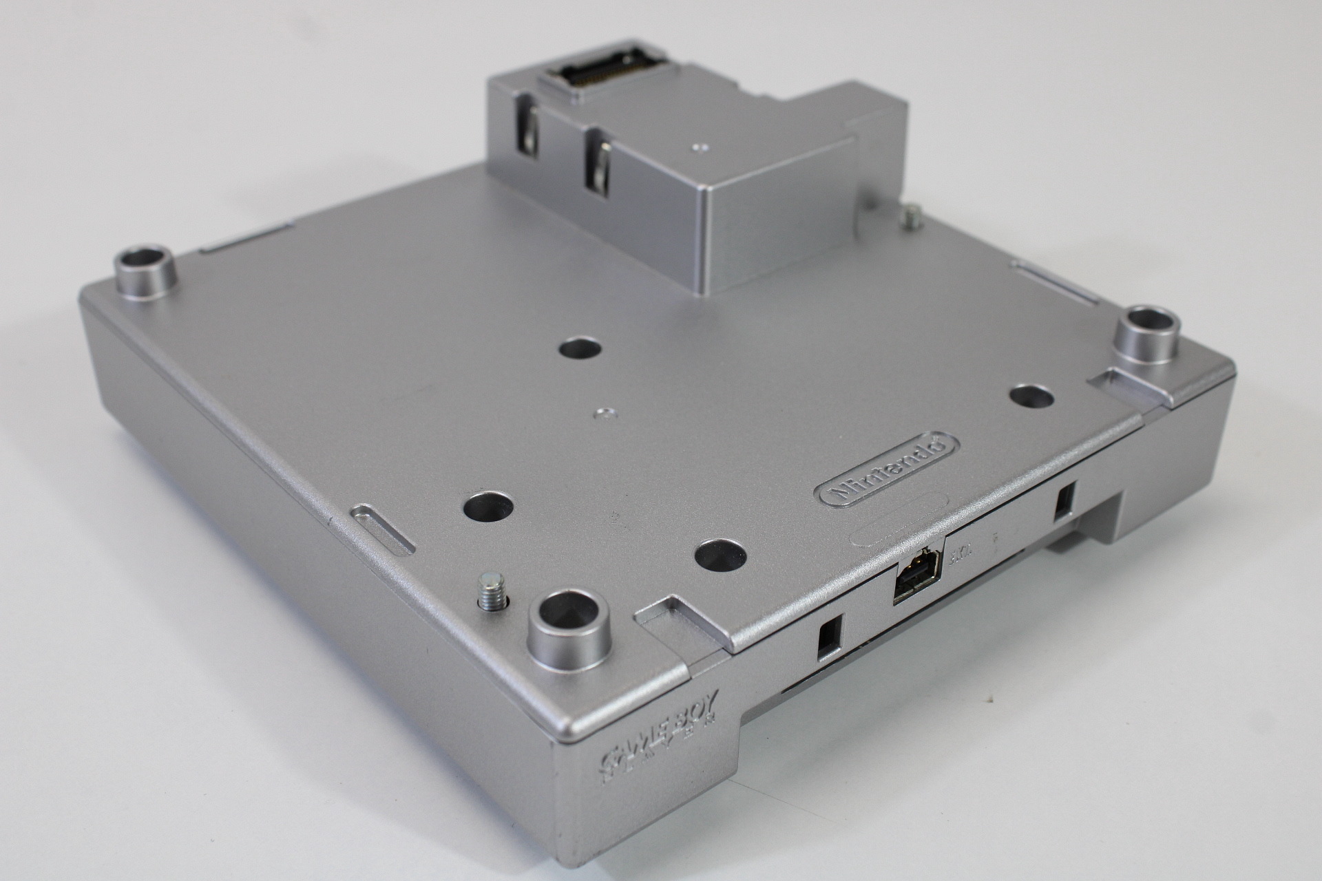 Nintendo Gamecube Gameboy Player Platinum Silver DOL-017 (A)