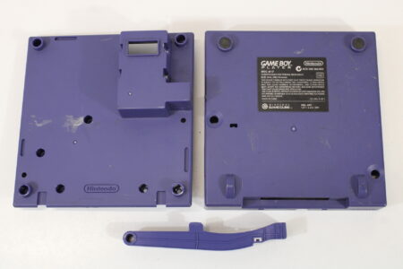 Nintendo GameCube Gameboy Player Shell Only Indigo Purple (Cosmetic Wear For Parts or Repair) Nintendo GameCube GC