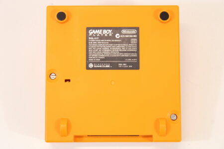 Nintendo Gamecube Gameboy Player Orange DOL-017 Crack in Shell (B)
