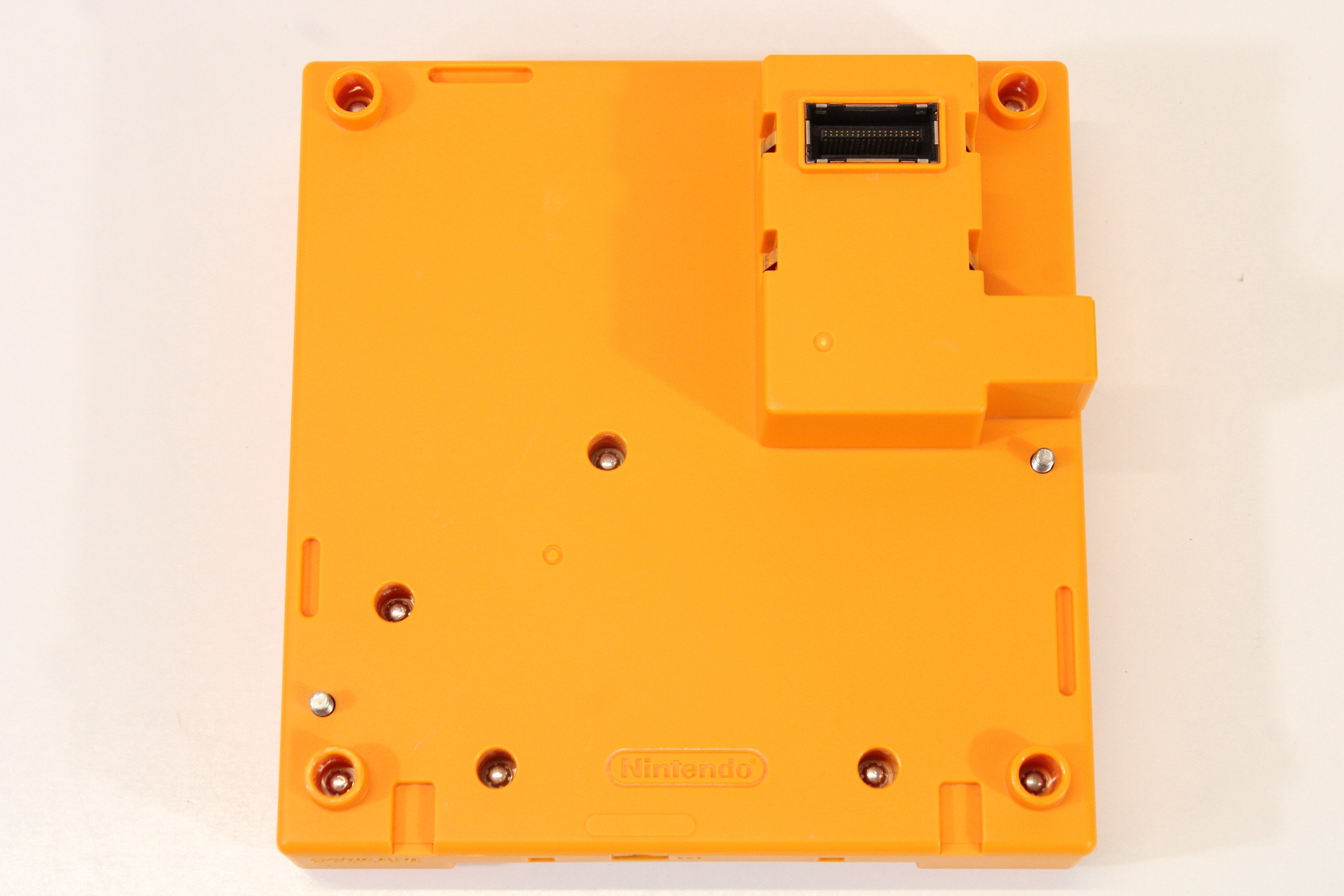 Nintendo Gamecube Gameboy Player Orange DOL-017 Crack in Shell (B)