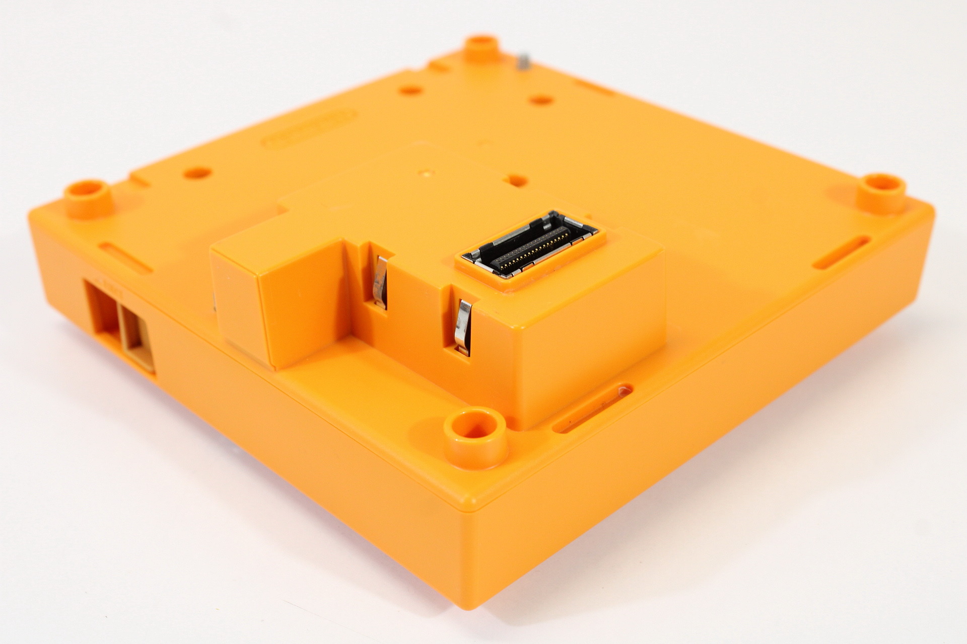 Nintendo Gamecube Gameboy Player Orange DOL-017 Crack in Shell (B)