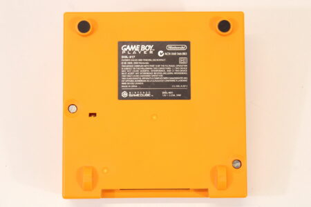 Nintendo Gamecube Gameboy Player Orange DOL-017 Slight Discoloration (B)