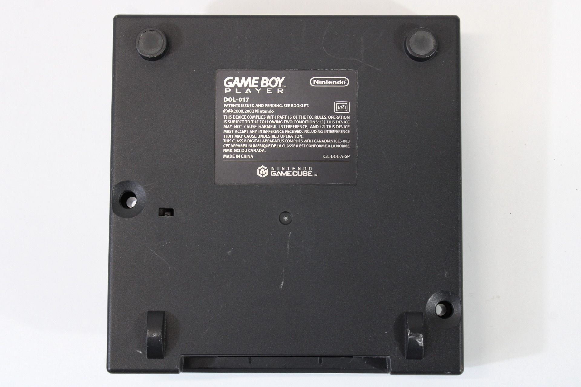 Nintendo GameCube Gameboy Player Shell Only Black (For Parts or Repair) Nintendo GameCube GC
