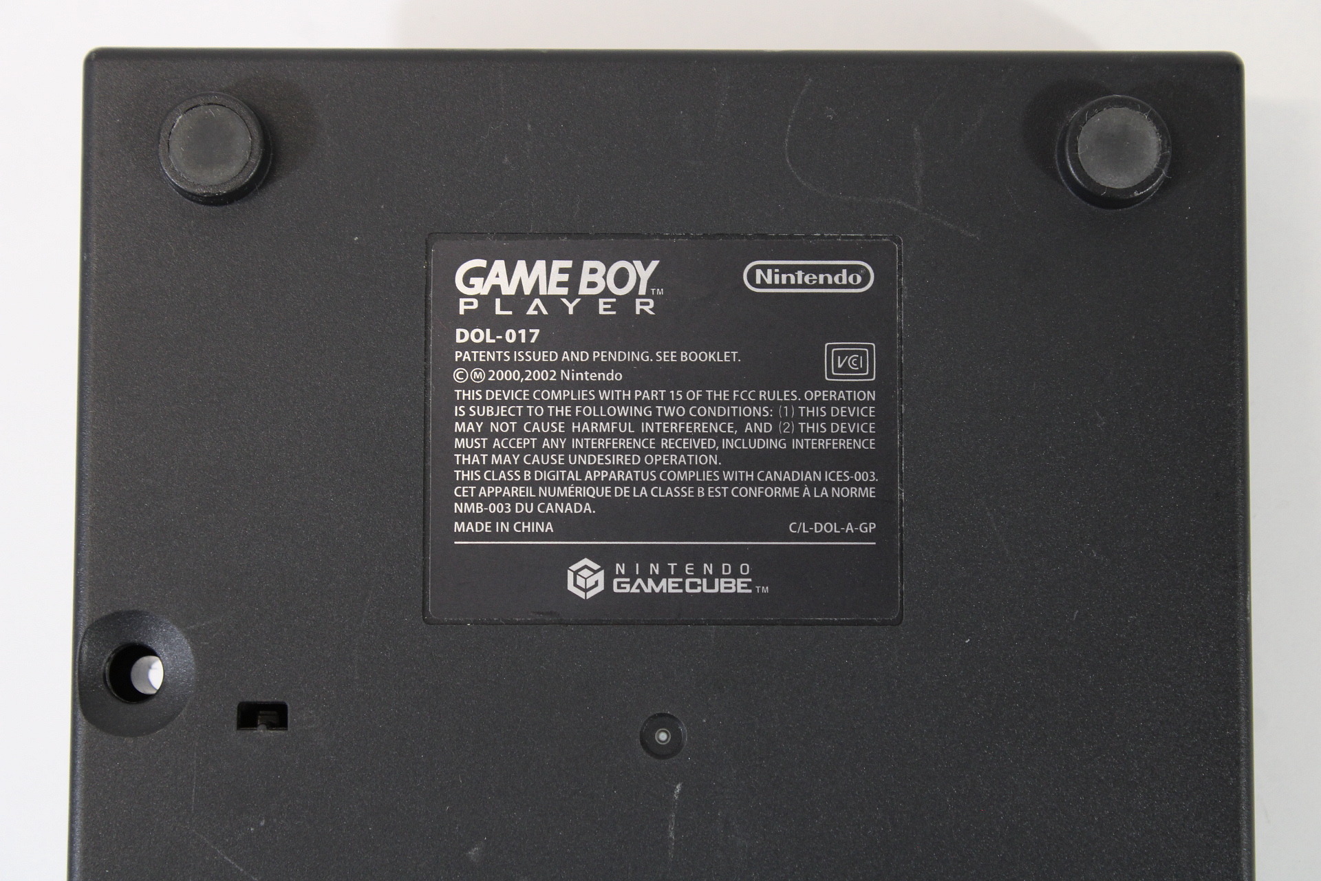 Nintendo GameCube Gameboy Player Shell Only Black (For Parts or Repair) Nintendo GameCube GC