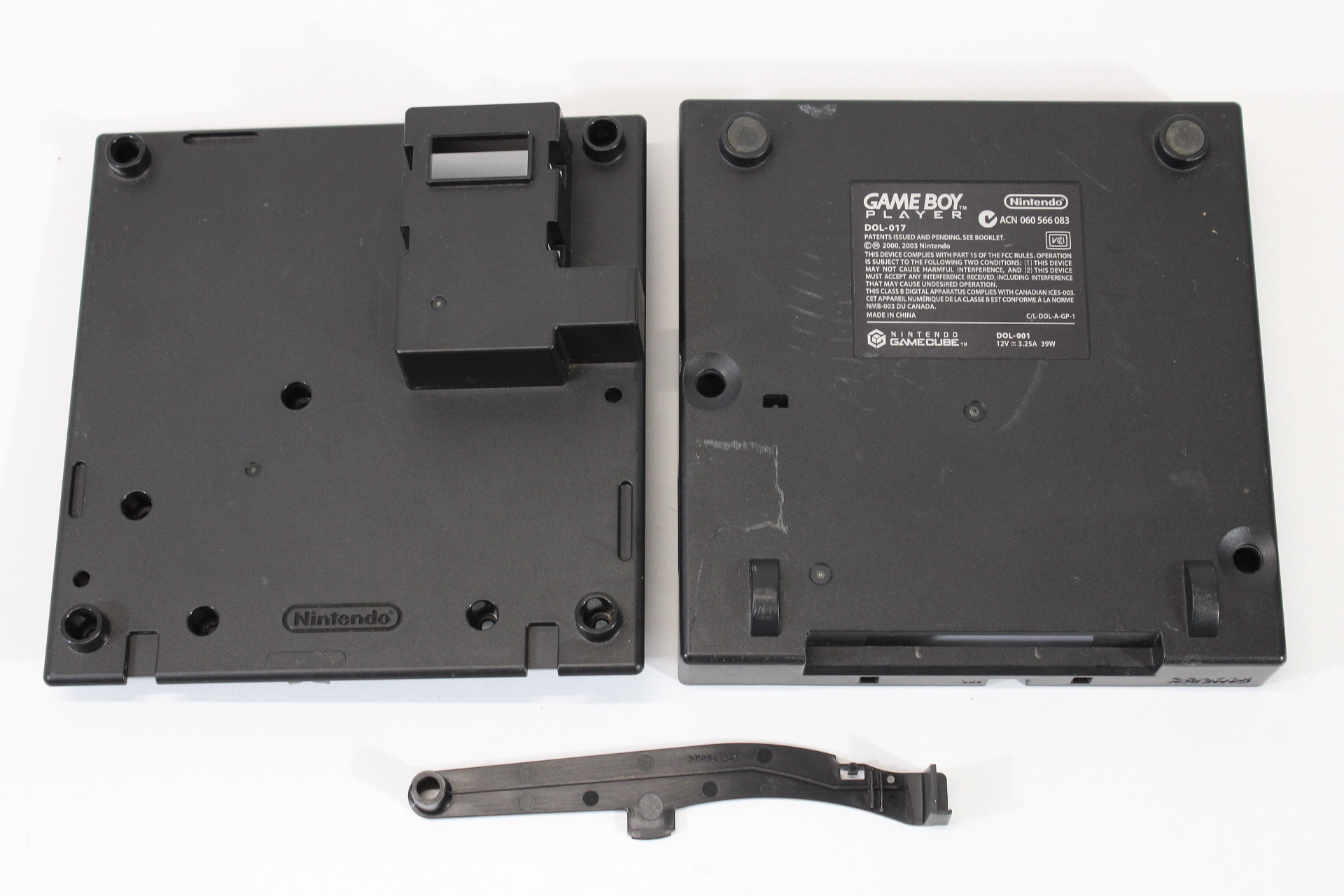 Nintendo GameCube Gameboy Player Shell Only Black (For Parts or Repair) Nintendo GameCube GC