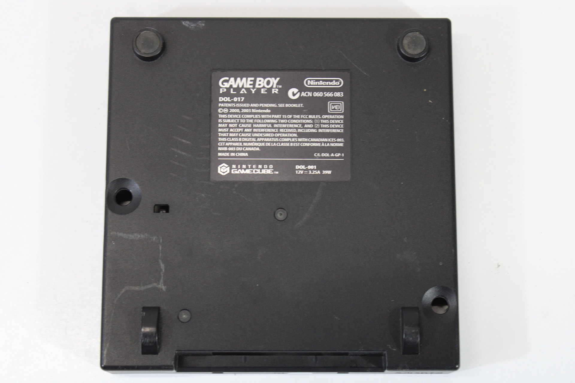 Nintendo GameCube Gameboy Player Shell Only Black (For Parts or Repair) Nintendo GameCube GC