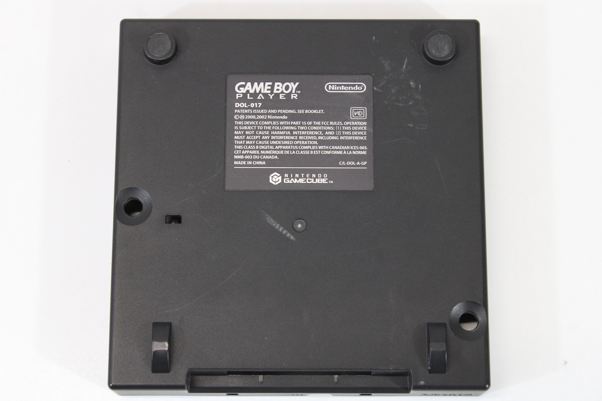 Nintendo GameCube Gameboy Player Shell Only Black (For Parts or Repair) Nintendo GameCube GC